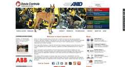 Desktop Screenshot of daviscontrols.com